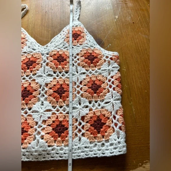 Cotton Emporium crochêt Women’s top/Size S - Picture 7 of 7